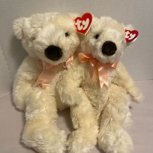 Ty Powder & Baby Powder Plush Bears NWT’s